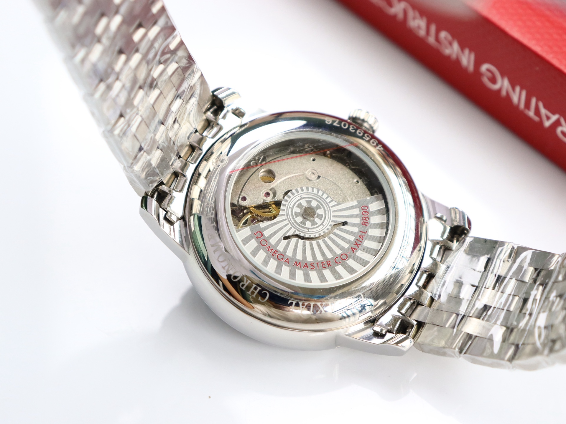Omega De Ville series two-hand semi-mechanical men's watch