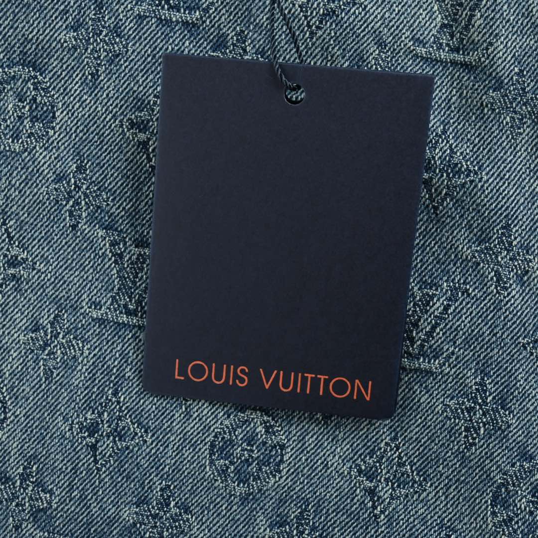 Louis Vuitton 24Fw monogram jacquard jeans