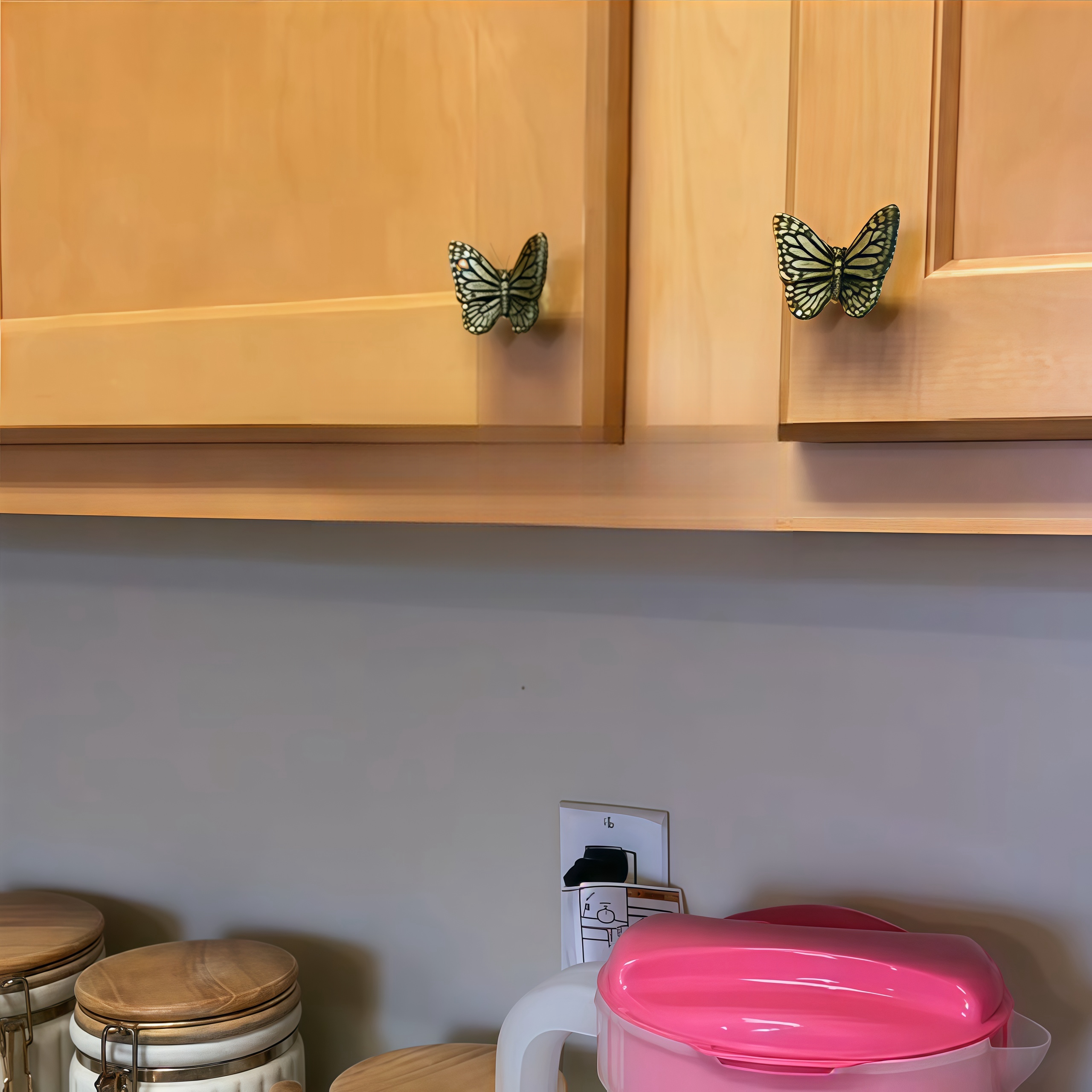 🔥2025 ON SALE🔥Set of 6 Pack - Vintage Butterfly Drawer Handles