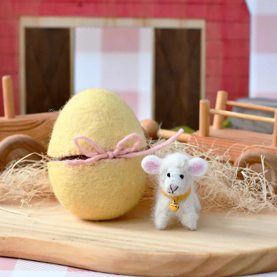 Handmade Felt Surprise Egg with Mini Animal For Easter,Mom's Day🔥Buy 3 Free Shipping