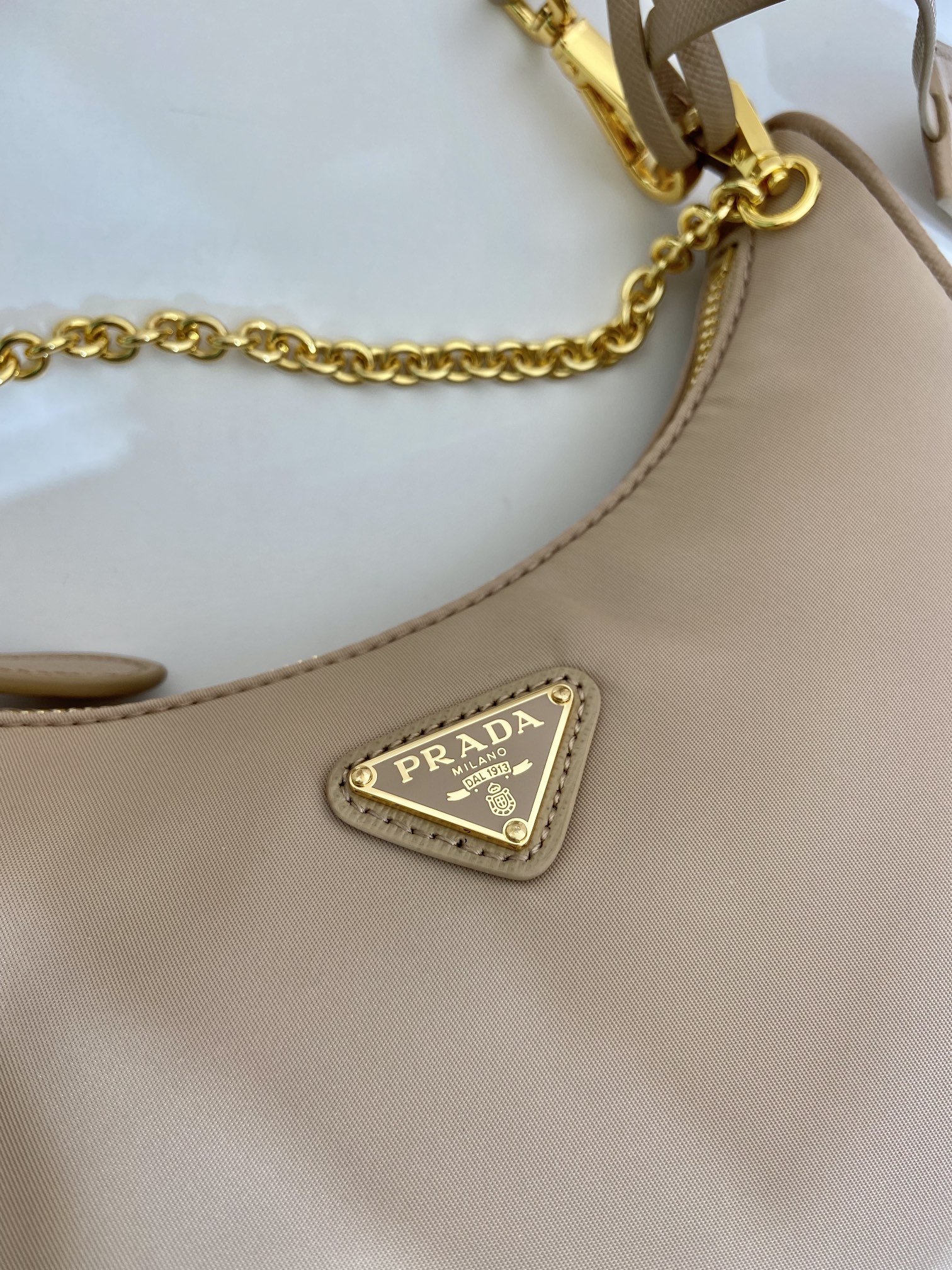 Prada nylon Hobo tote bag 1BH204