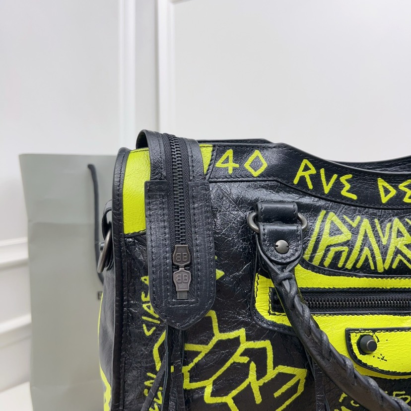 Balenciaga Mini City Graffiti Tote