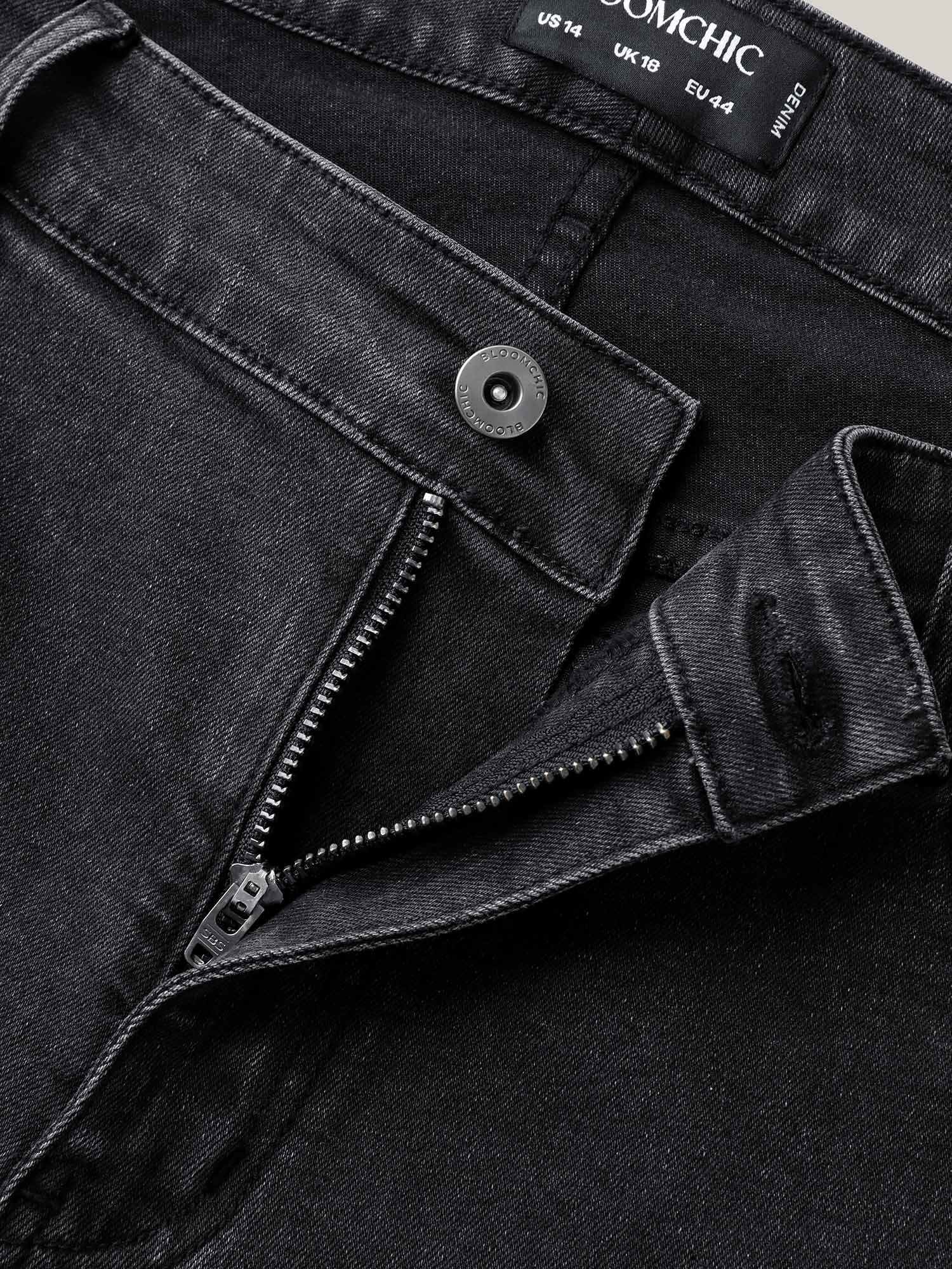 Stretchy Classic Bootcut Mid-Rise Jeans