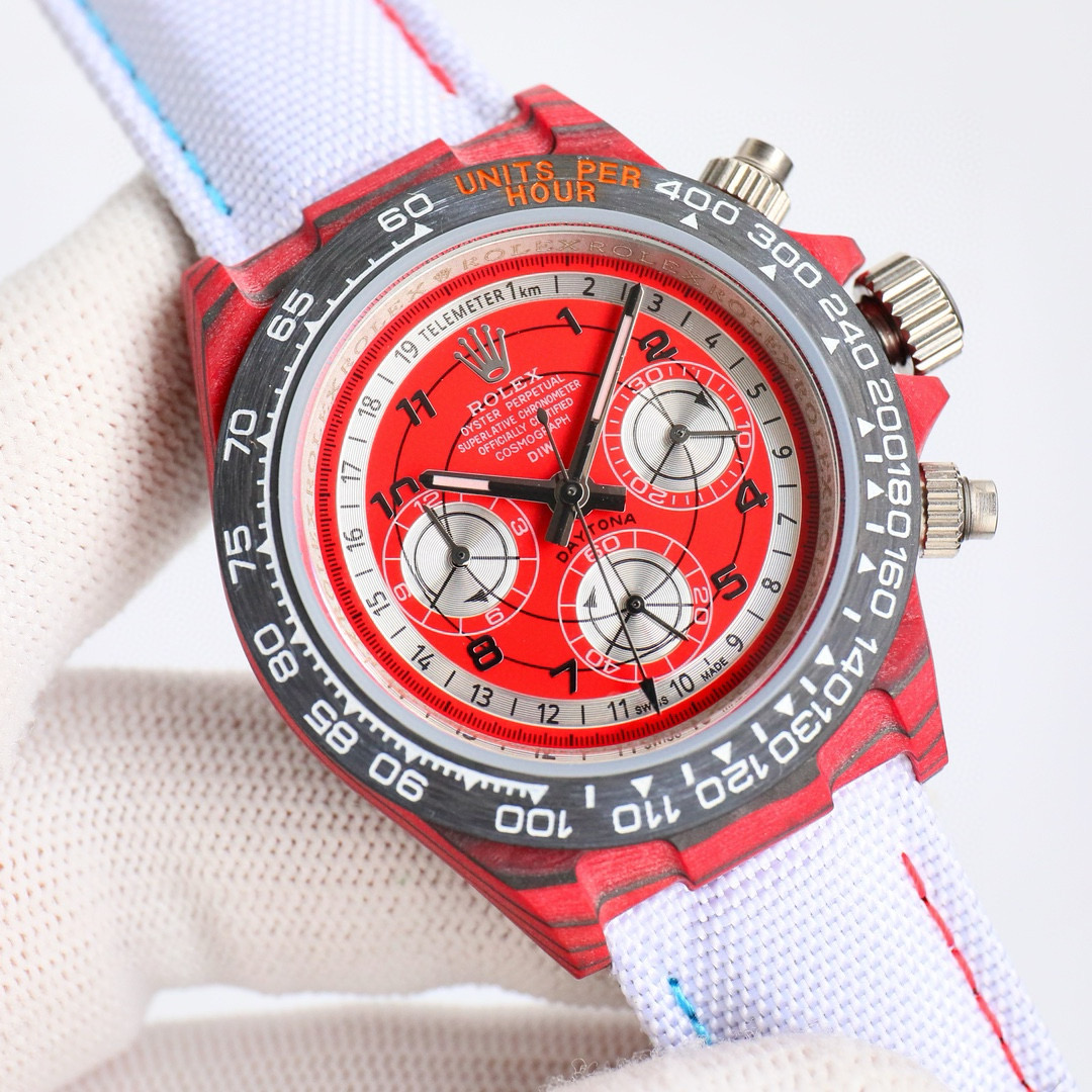 ROLEX-Cosmic Chronograph Daytona Series Carbon Fiber Custom Edition