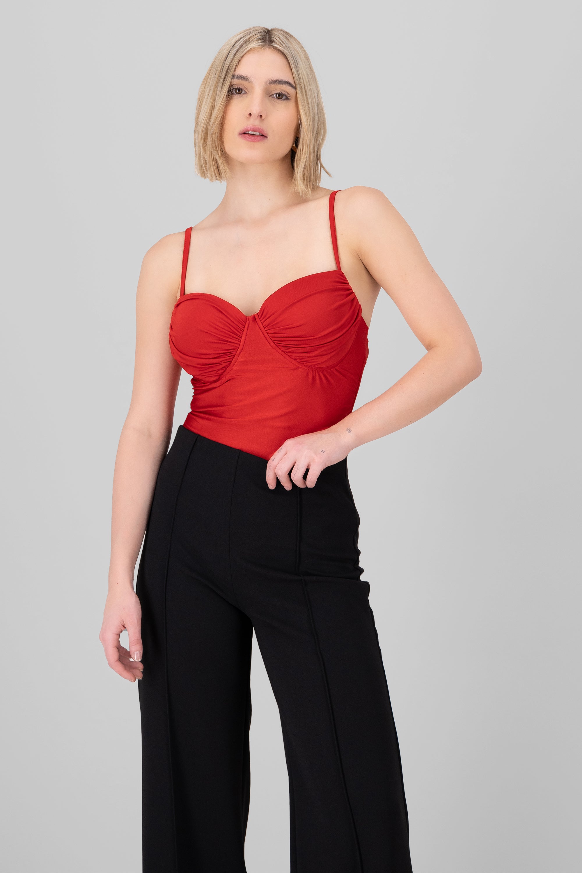 Satin Cup Bodysuit