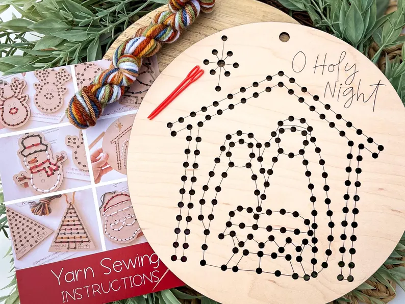 Christmas handicraft decorations