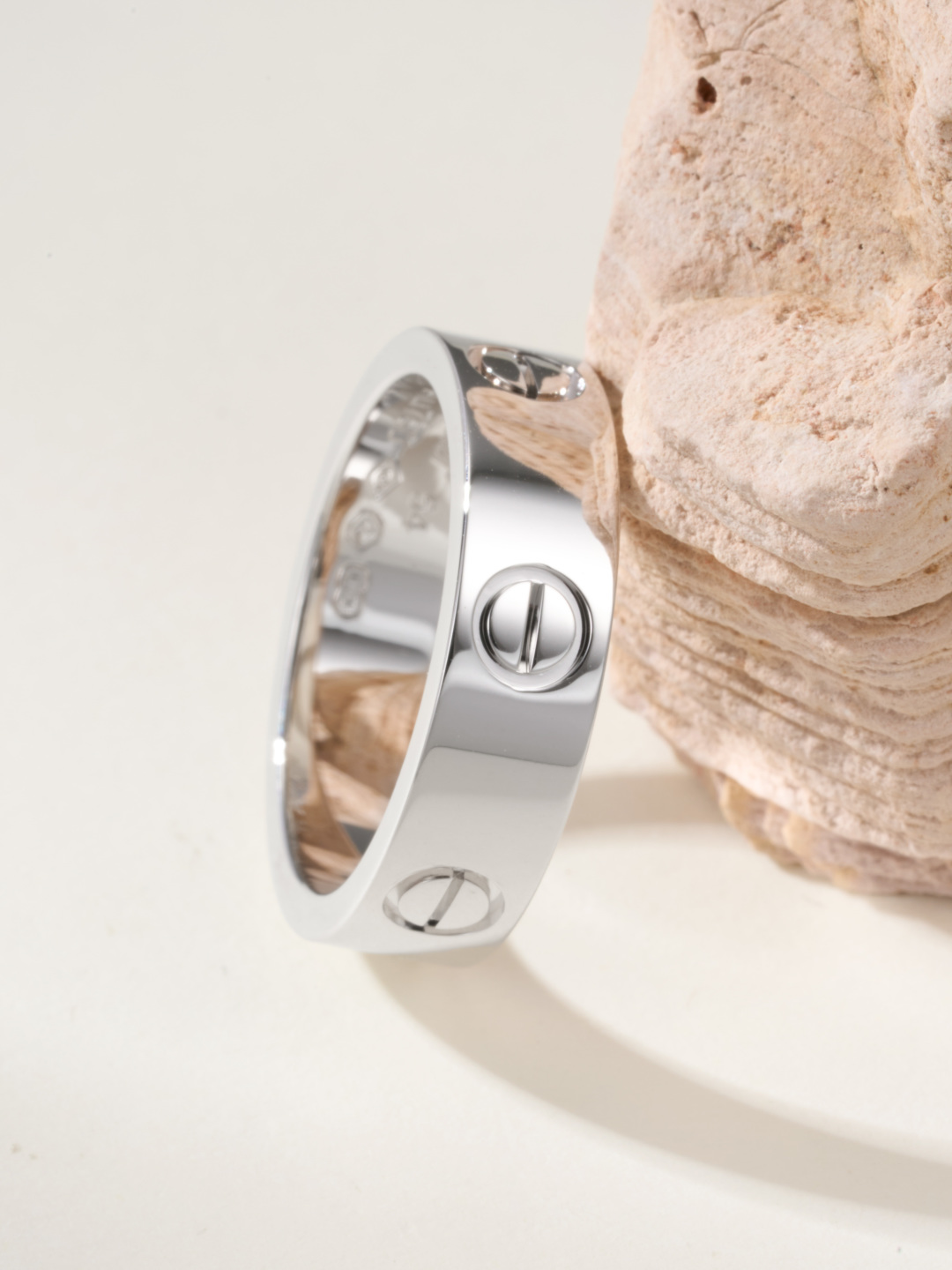 Cartier love wide version without diamond ring