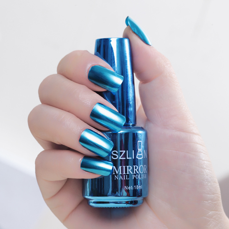 2025 Glamorous Chrome Metallic Mirror Nail Polish