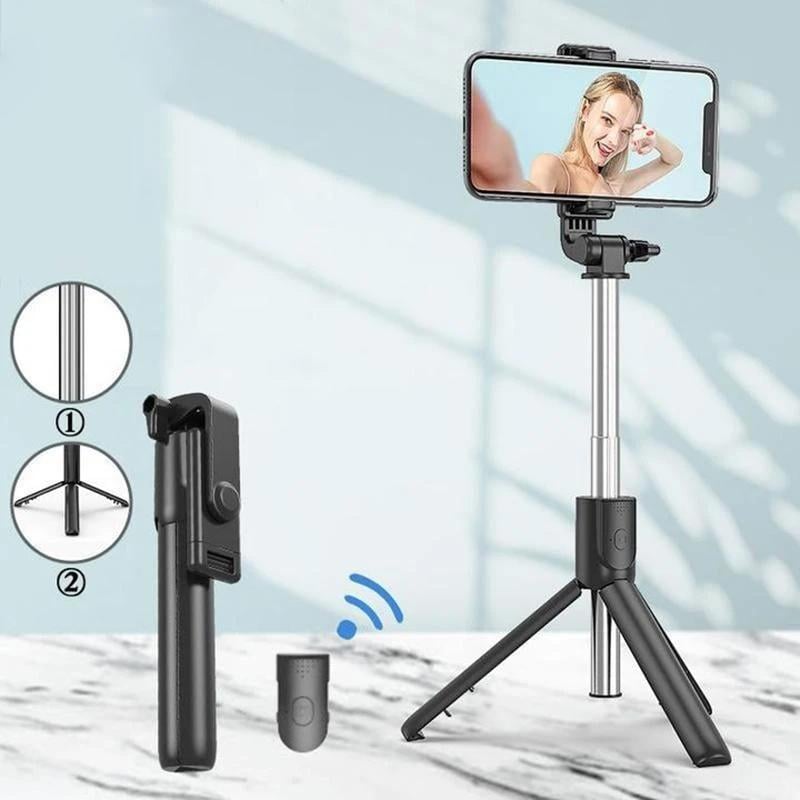 🎁✨Multifunktionaler kabelloser Bluetooth-Selfie-Stick📸