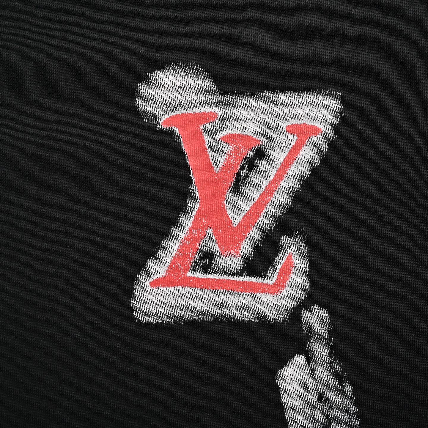 Louis Vuitton 25ss short-sleeved shirt with printed logo