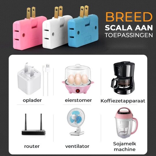 🔥48% OFF THIS HOUR🔥Rotatable Socket Converter
