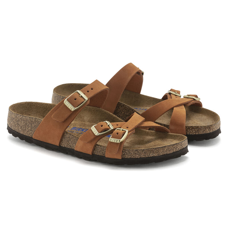 Franca Soft Footbed Nubuck Leather B-10187