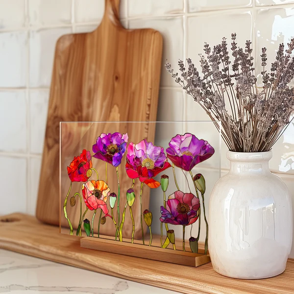 🌷🌼2024 NEW🌻🌺Painted Colorful Flower Pattern Decor💖Buy More Save More