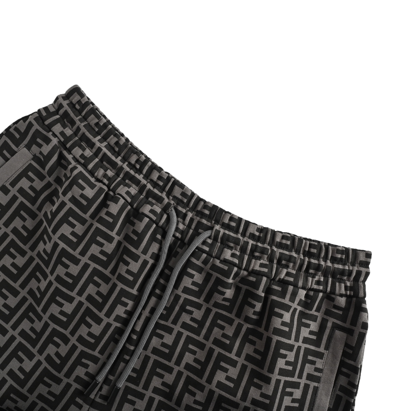 Fendi classic double F full print shorts