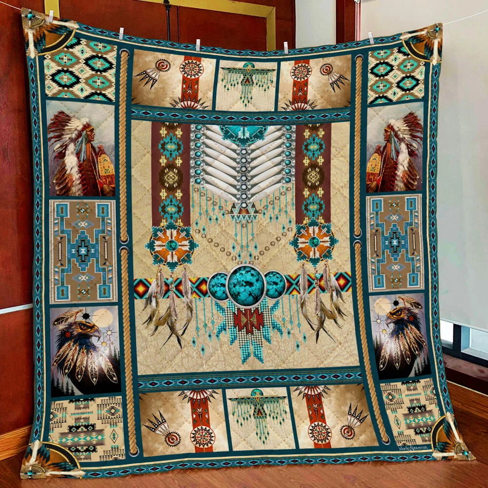 Native American Quilt Blanket