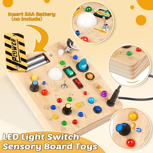 🧒🧒Montessori LED Busy Board (Flash Sale - 50% Off)