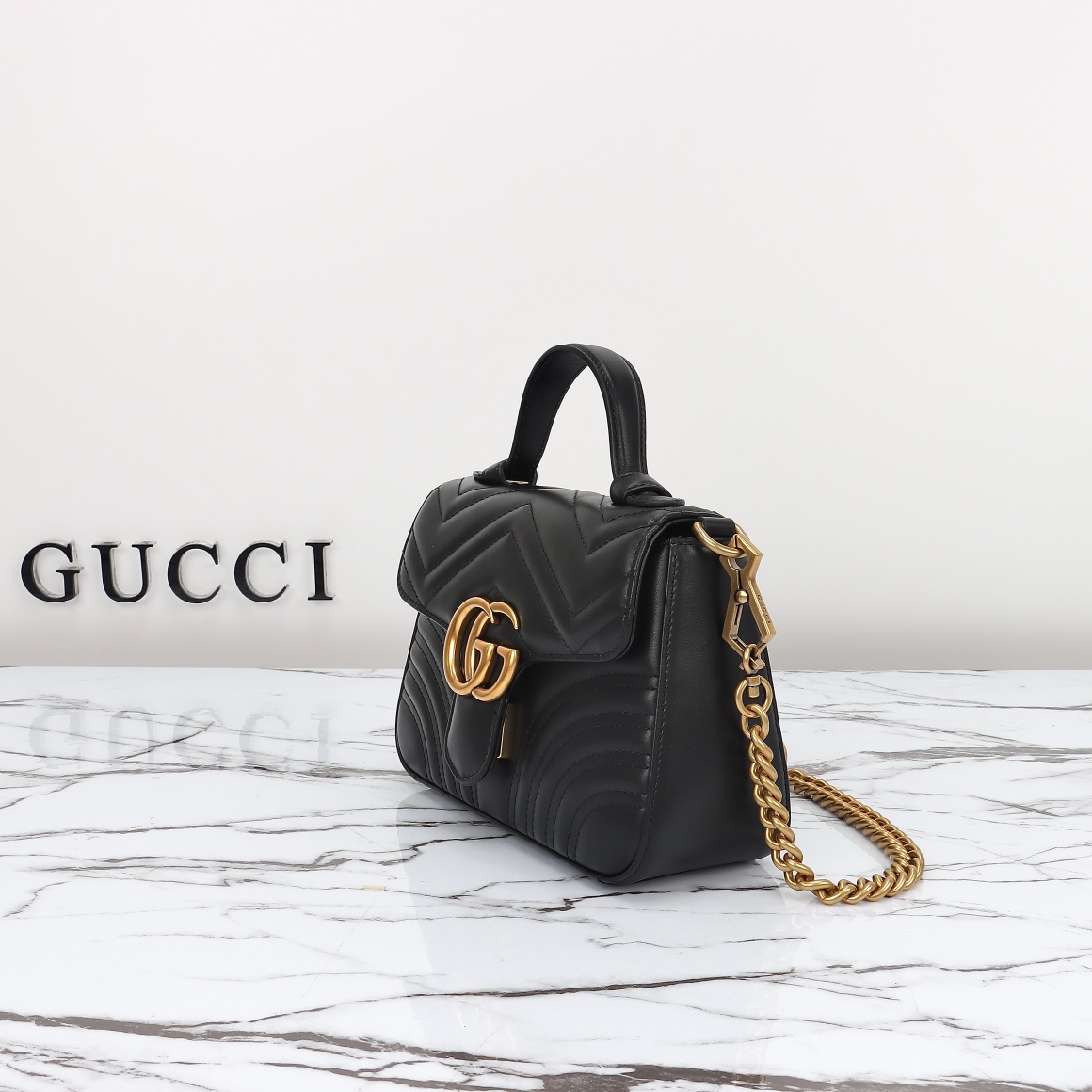 Gucci GG Marmont small tote 547260 DTDIT 1000
