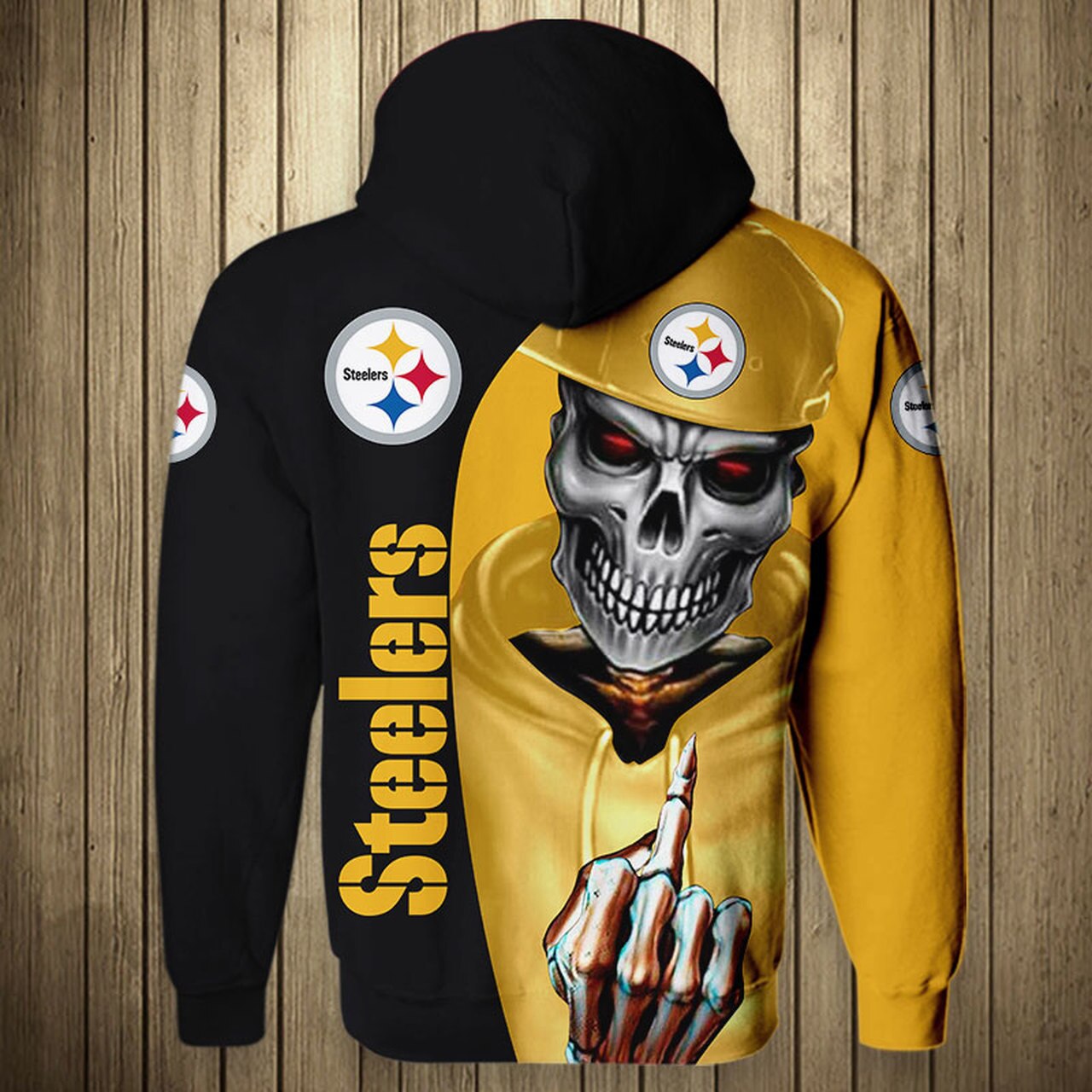 PITTSBURGH STEELERS 3D HOODIE PPSS012