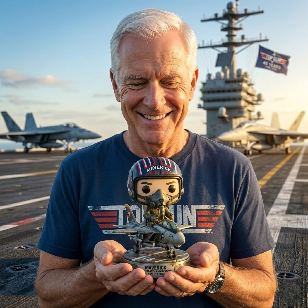 ✈️ Top Gun 40th: Maverick Ace Pilot Pop! – Heritage Edition 🚀