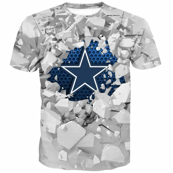 COWBOYS HOODIE 3D ICE18