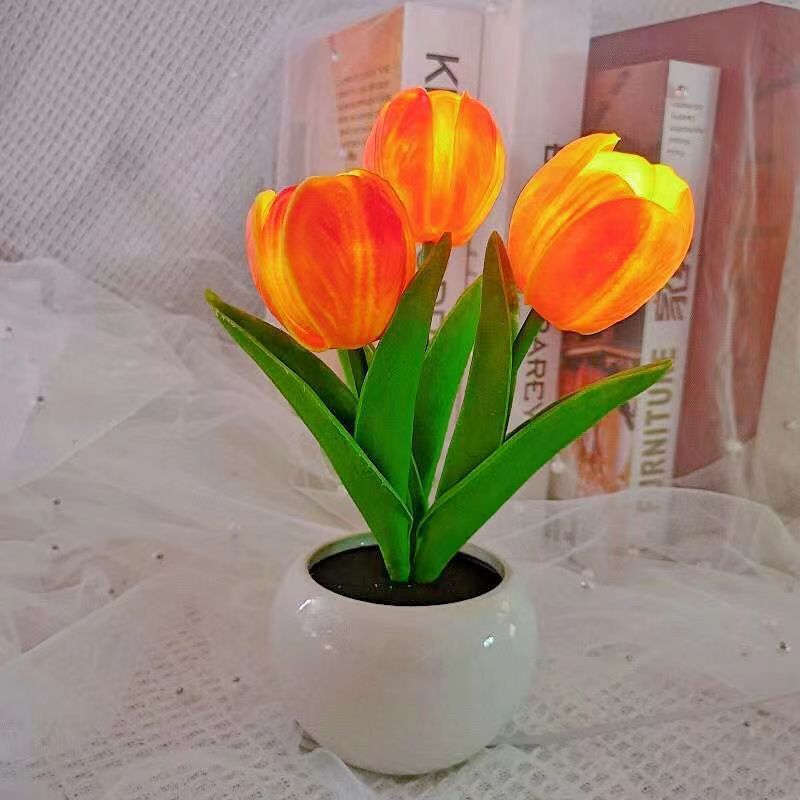 🌷 LED Tulip Glow Lamp