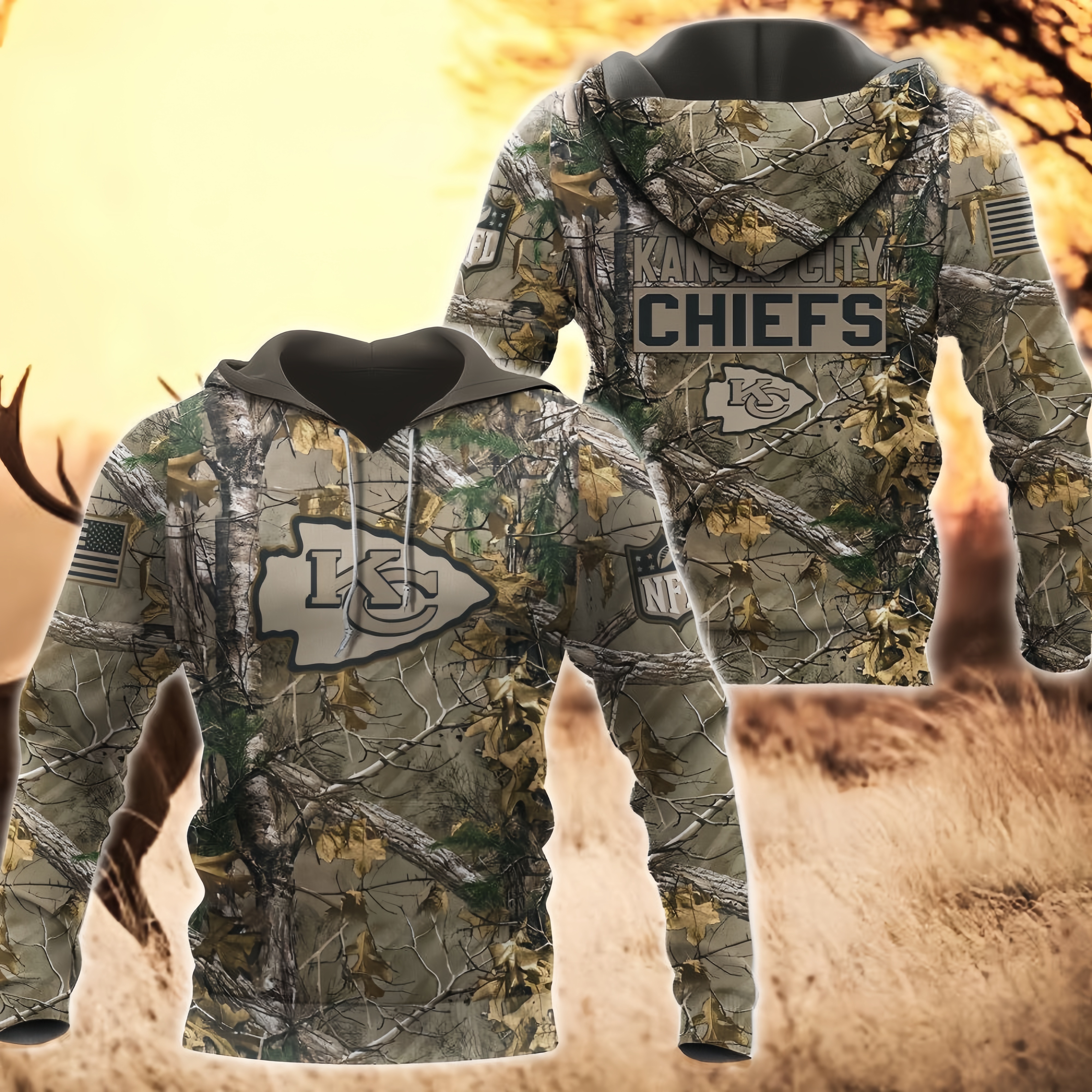 KANSAS CITY CHIEFS 3D HUNTING CAMO