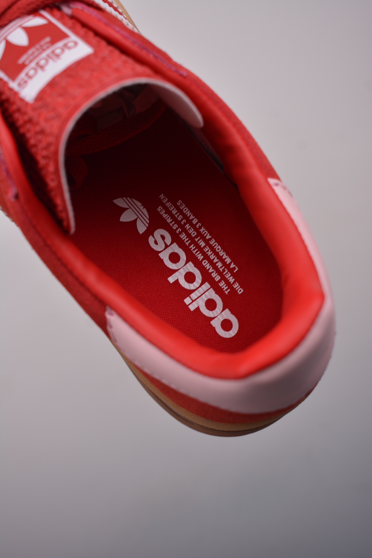 Adidas Originals Gazelle Bold Red and White ID6997