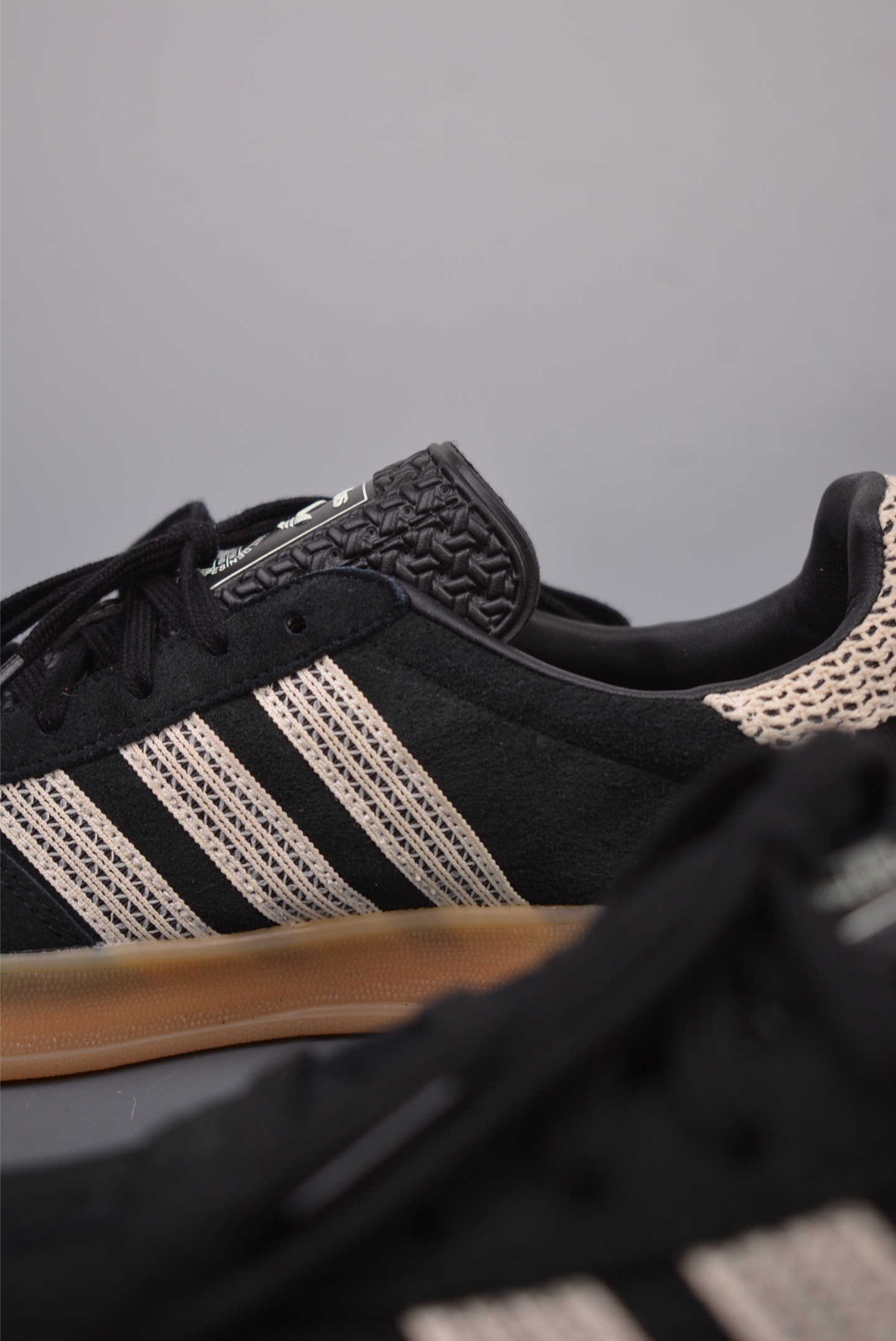 Adidas Gazelle Indoor Trainers Black Off-White JI2755
