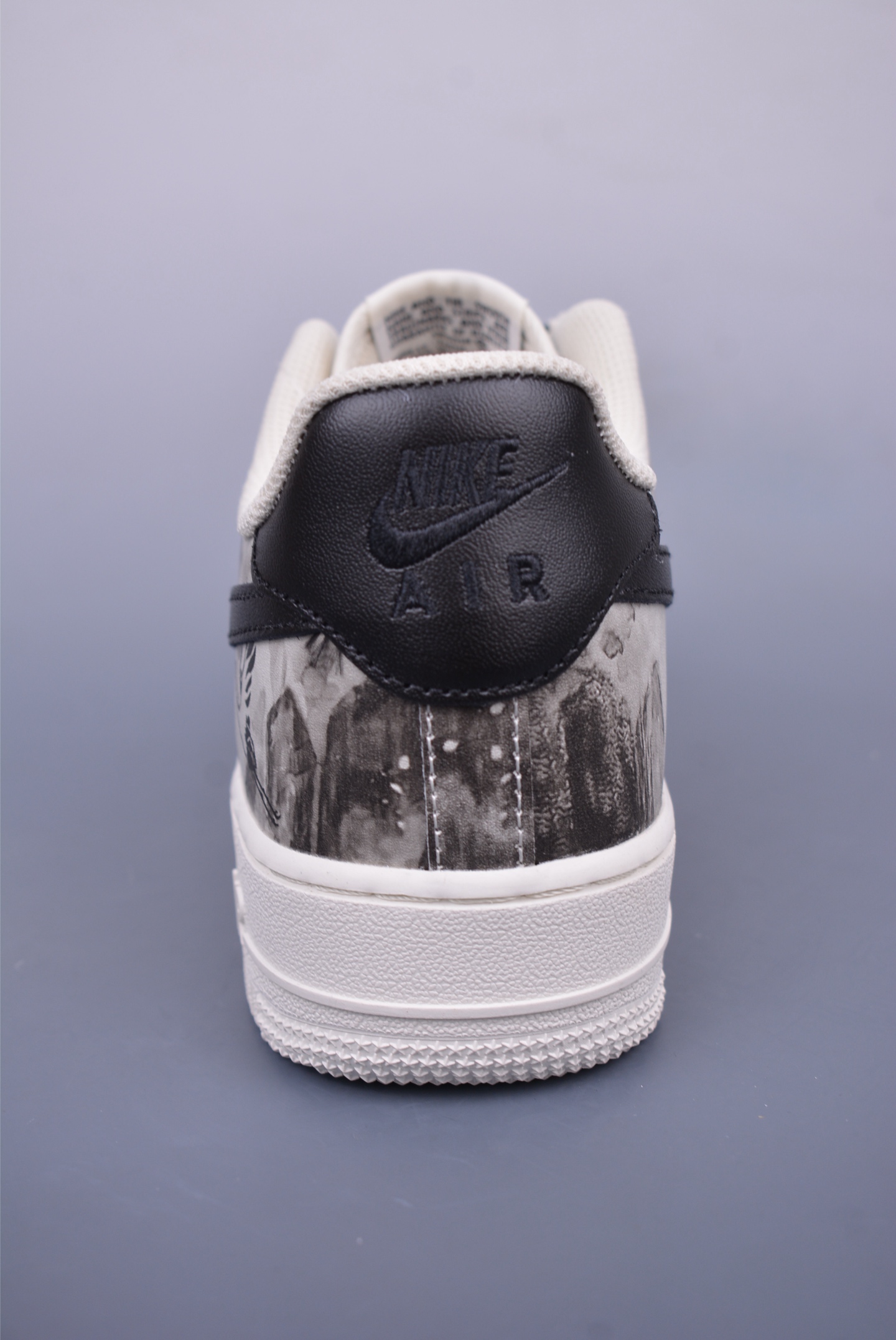 Nike Air Force 1 07 Low Sneakers Landscape Ink Painting BL1522-089