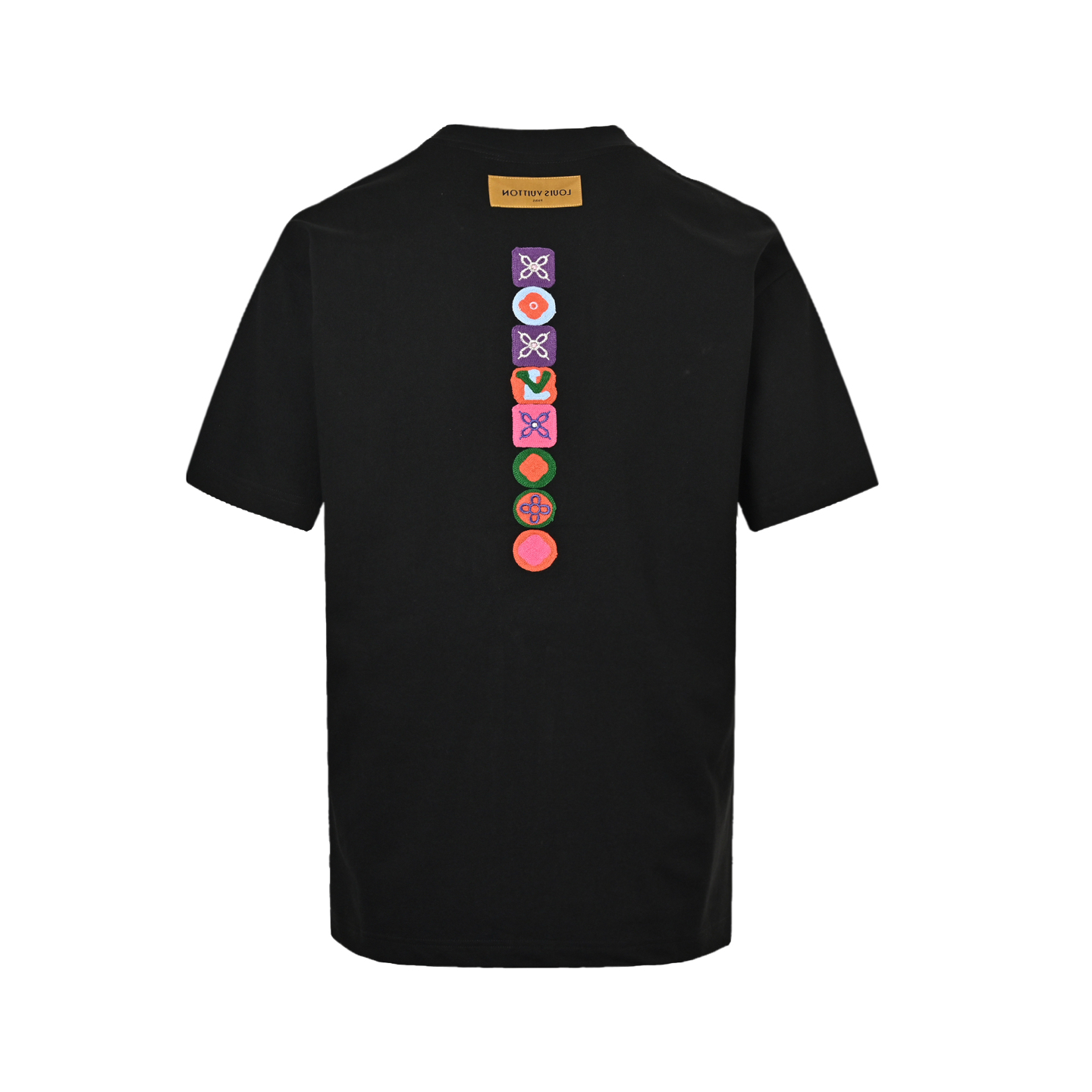 Louis Vuitton 25ss short sleeve with embroidered emblem