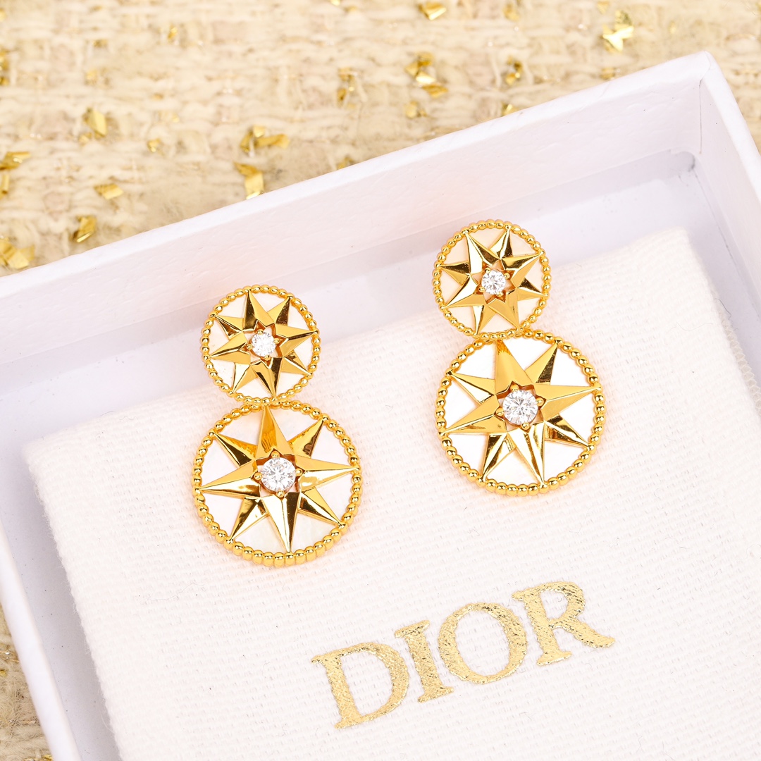 Dior Compass Earrings