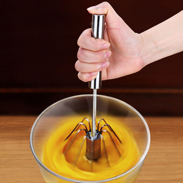 (🔥Last Day Promotion-SAVE 50% OFF) Food Grade 304 Stainless Steel Automatic Eggbeater-BUY 2 GET 2 FREE & FREE SHIPPING