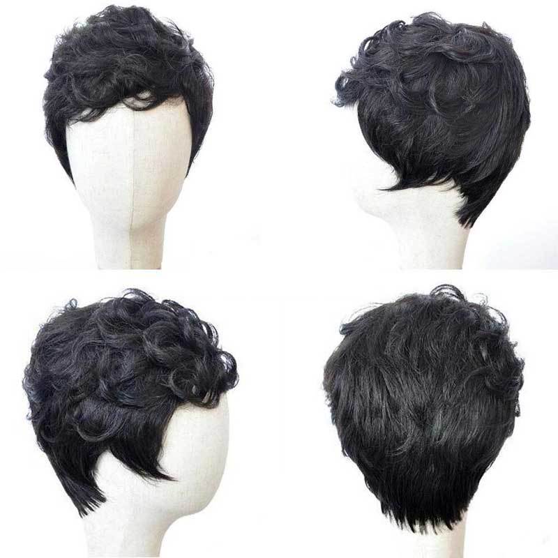 Luna Wig C24 Women Sassy Short Soft Curly for African American