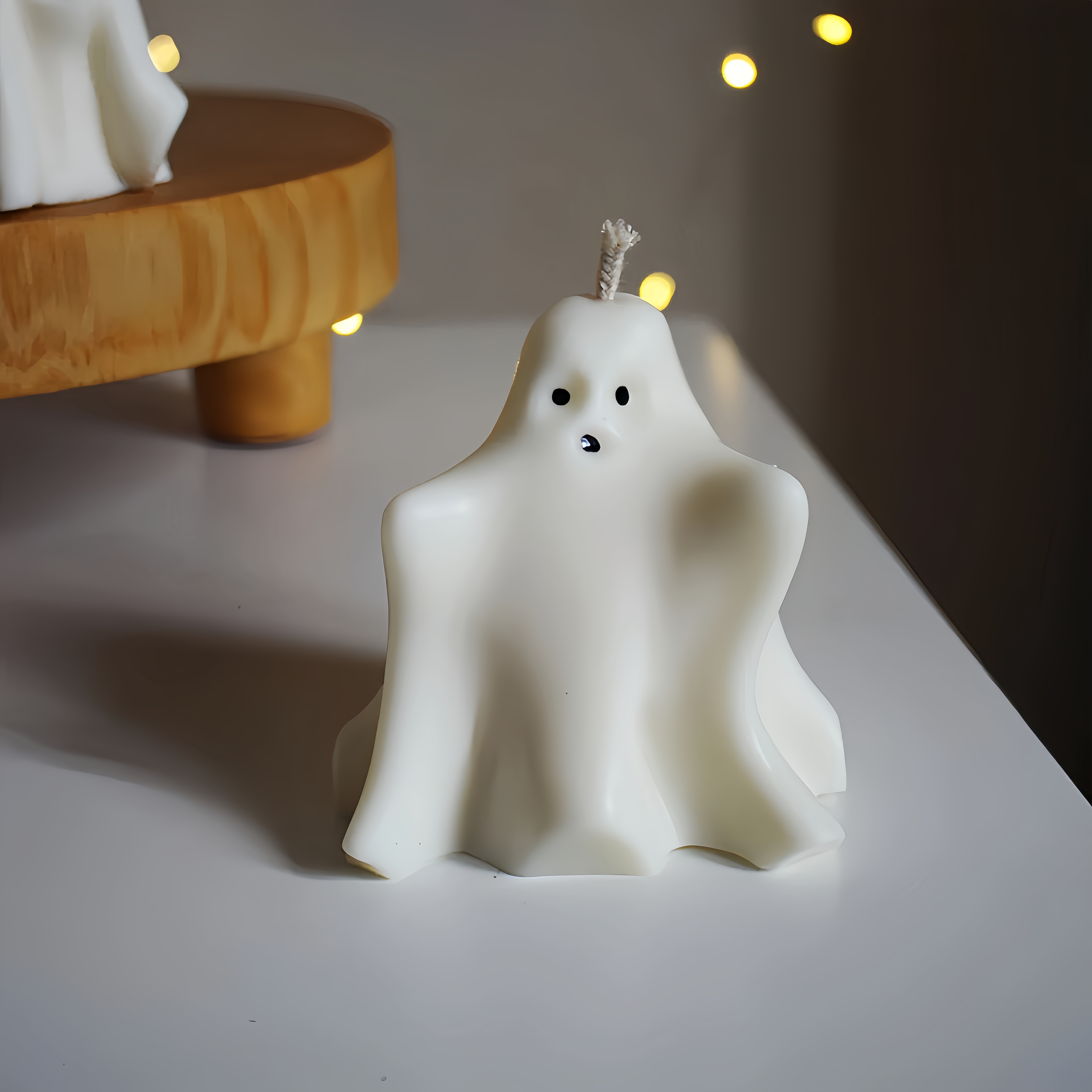 Halloween Cute Ghost Candles