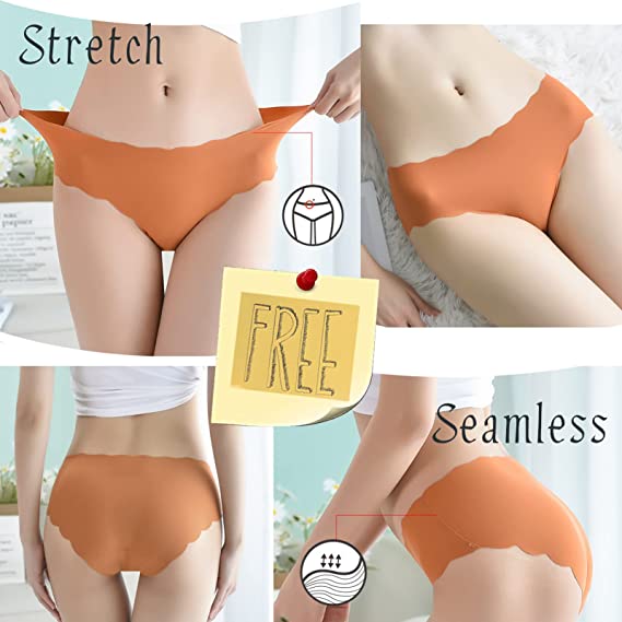 (🔥Last Day Promotion-SAVE 50% OFF)2023 New Upgrated High Waist Leak Proof No Trace Ice Silk Panty-BUY 2 SETS GET 10% OFF & FREE SHIPPING