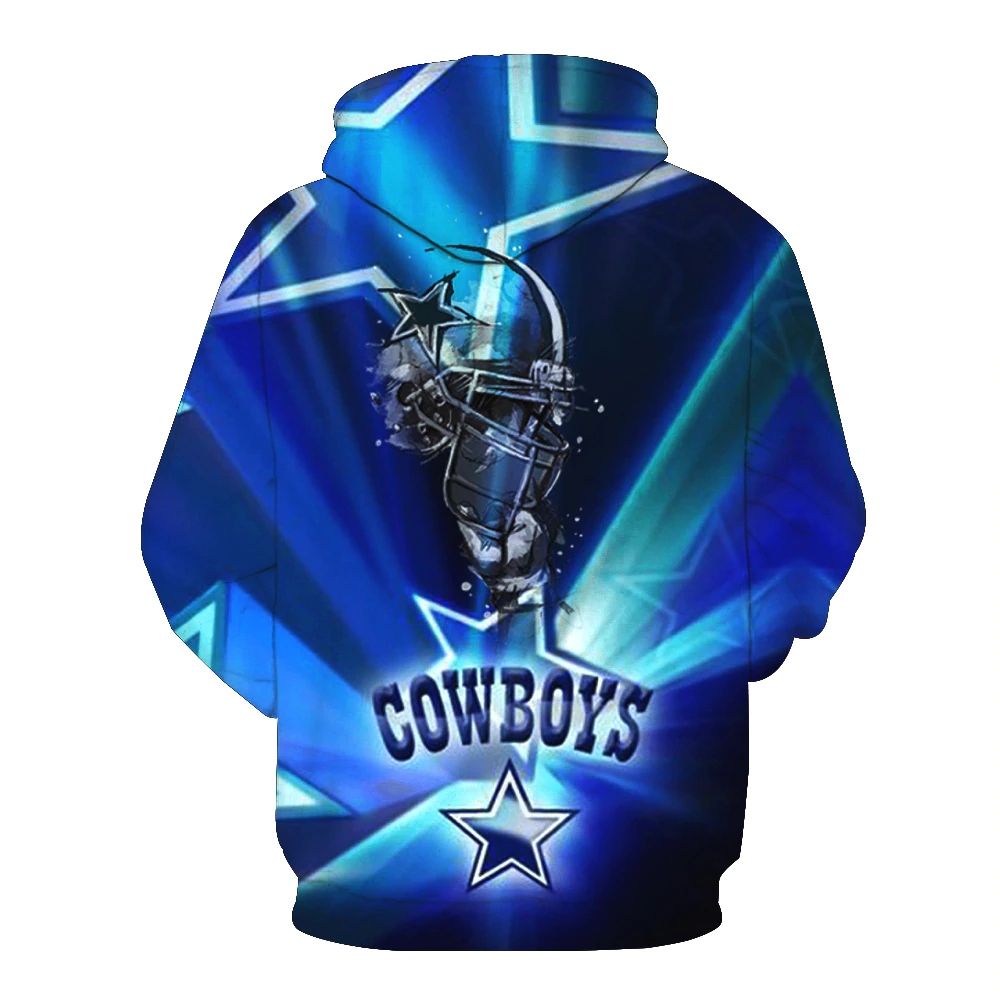 COWBOYS 3D HOODIE 2262