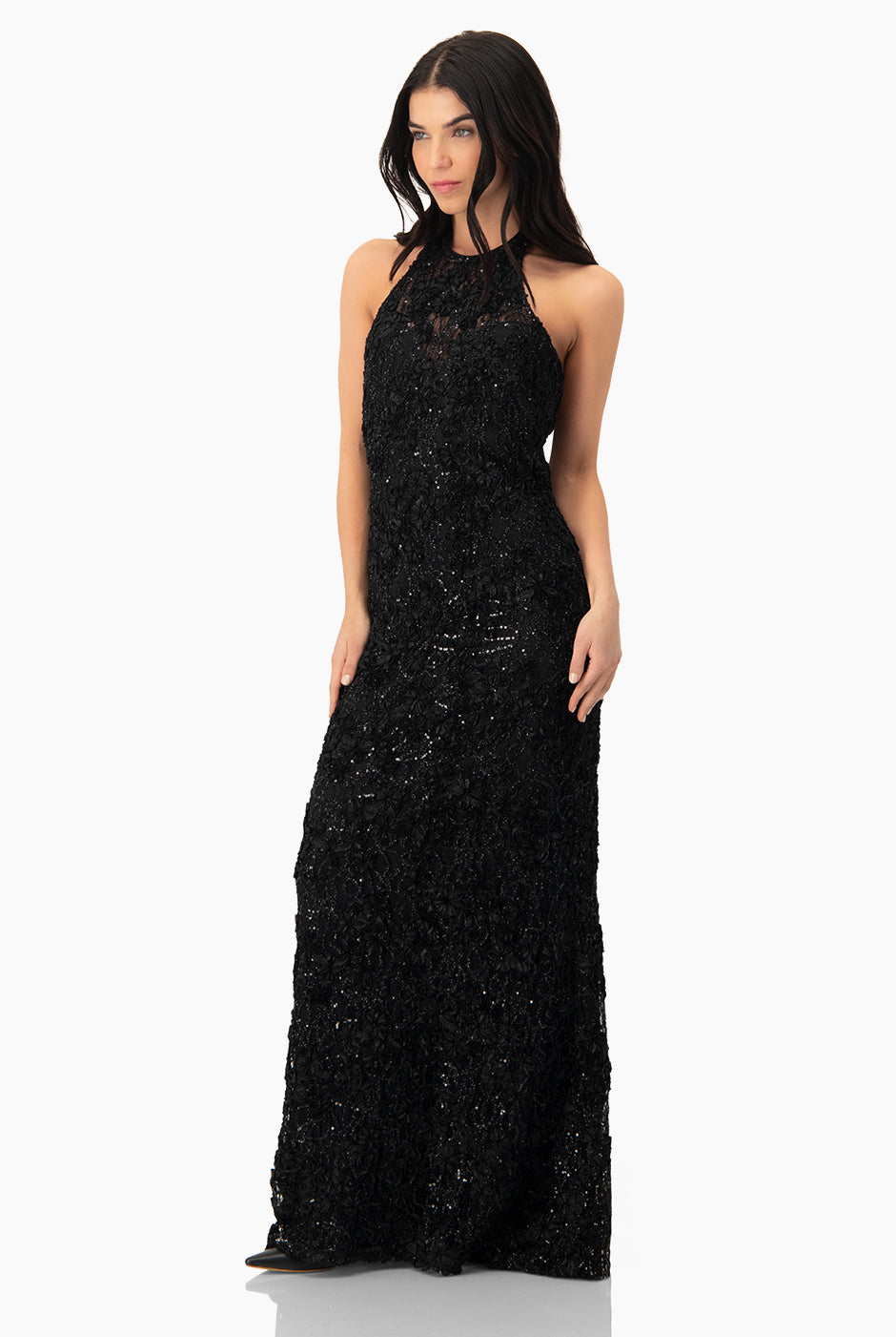 Vestido con escote en espalda