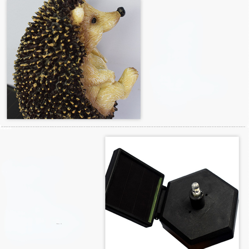 1pc LED Landscape Lamp, Animal Shape Solar Lamp, For Courtyard, Garden, Lawn & Outdoor Decoration