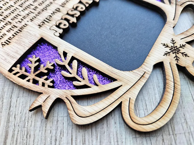 Personalized Name Meaning Christmas Ornament