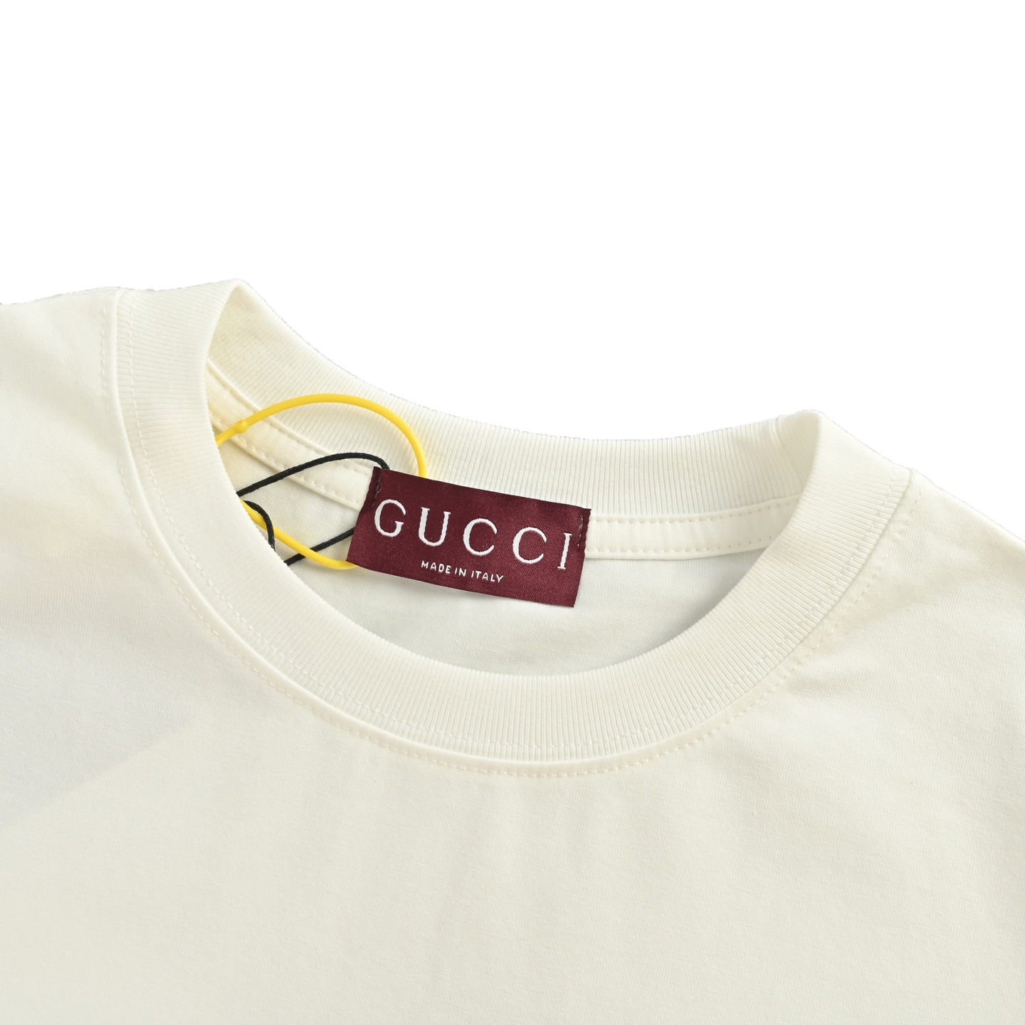 Gucci 25ss striped double G print short sleeve