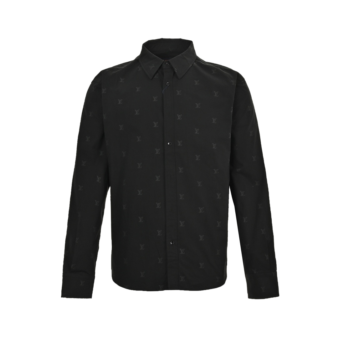 Louis Vuitton 24ss all-over small logo print shirt