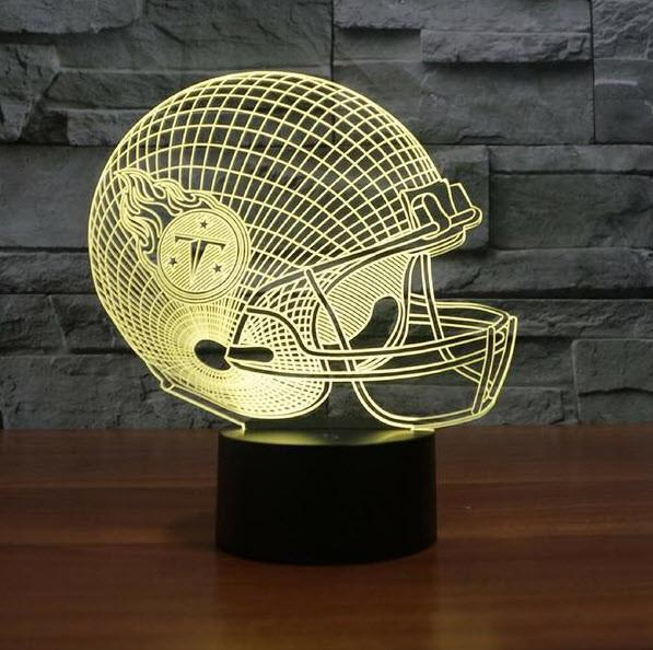 TENNESSEE TITANS 3D LED LIGHT LAMP