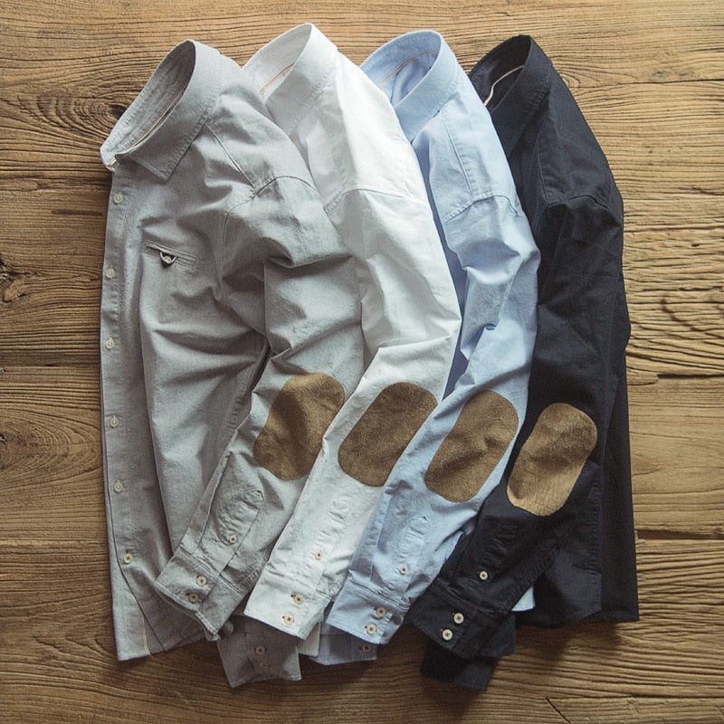Men's Business Casual Button-up Shirt