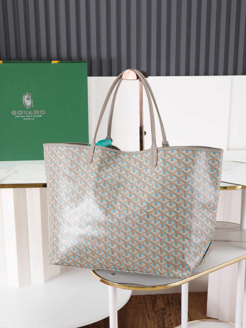 Goyard saint louis large shopping bag 020146