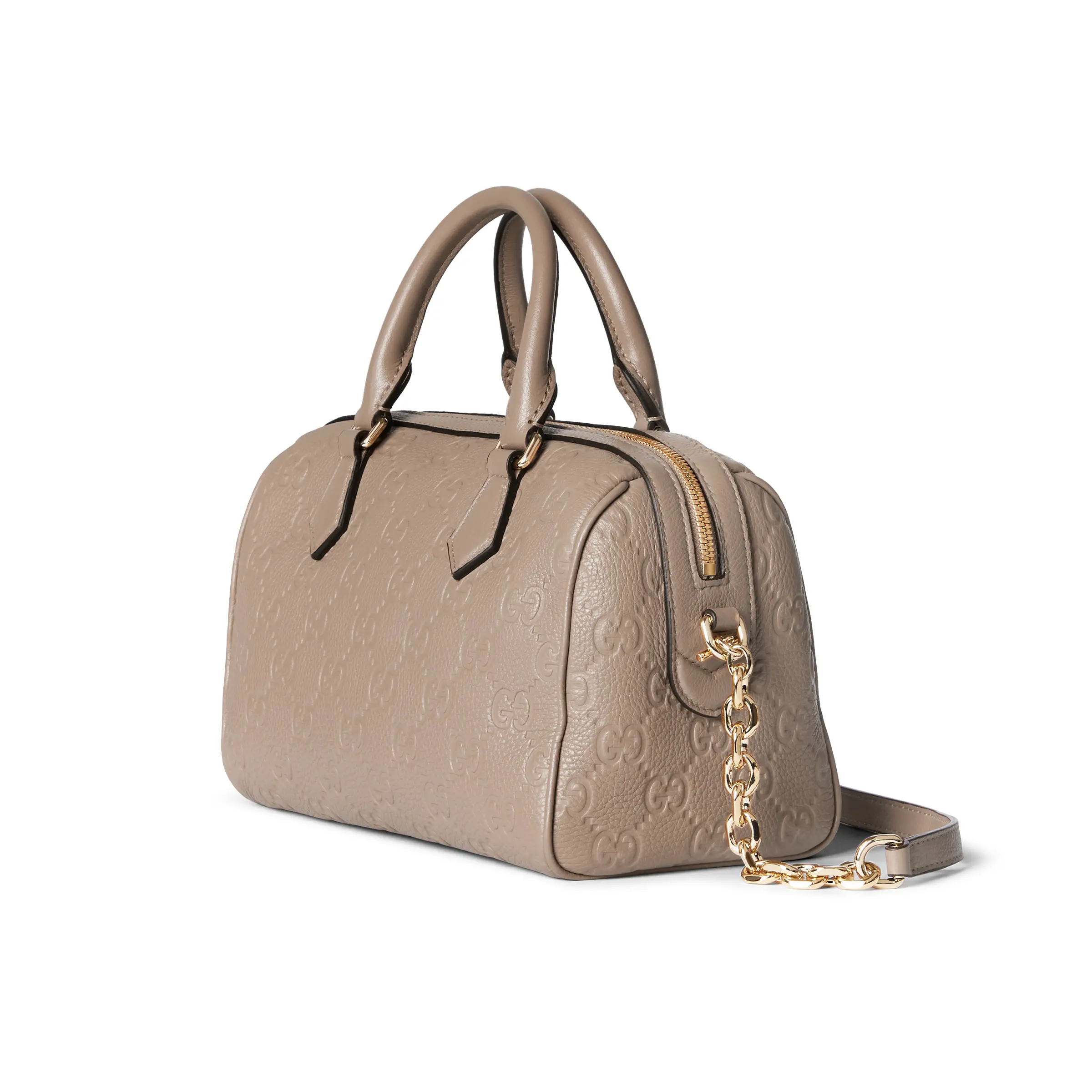 Gucci GG Emblem Medium Boston Bag‎815255 AAEEM 1000