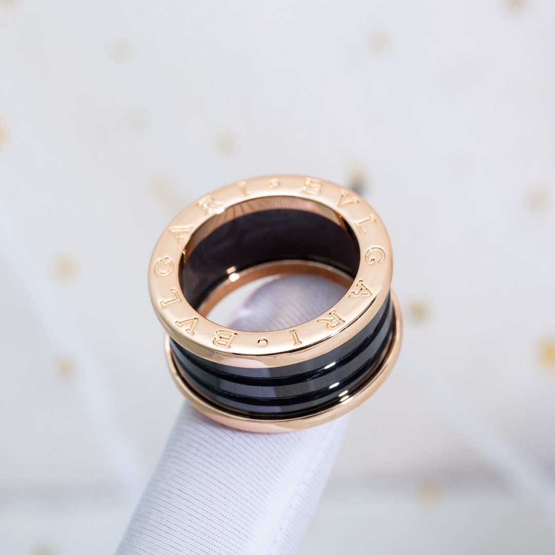 Bulgari Wide Ceramic Ring