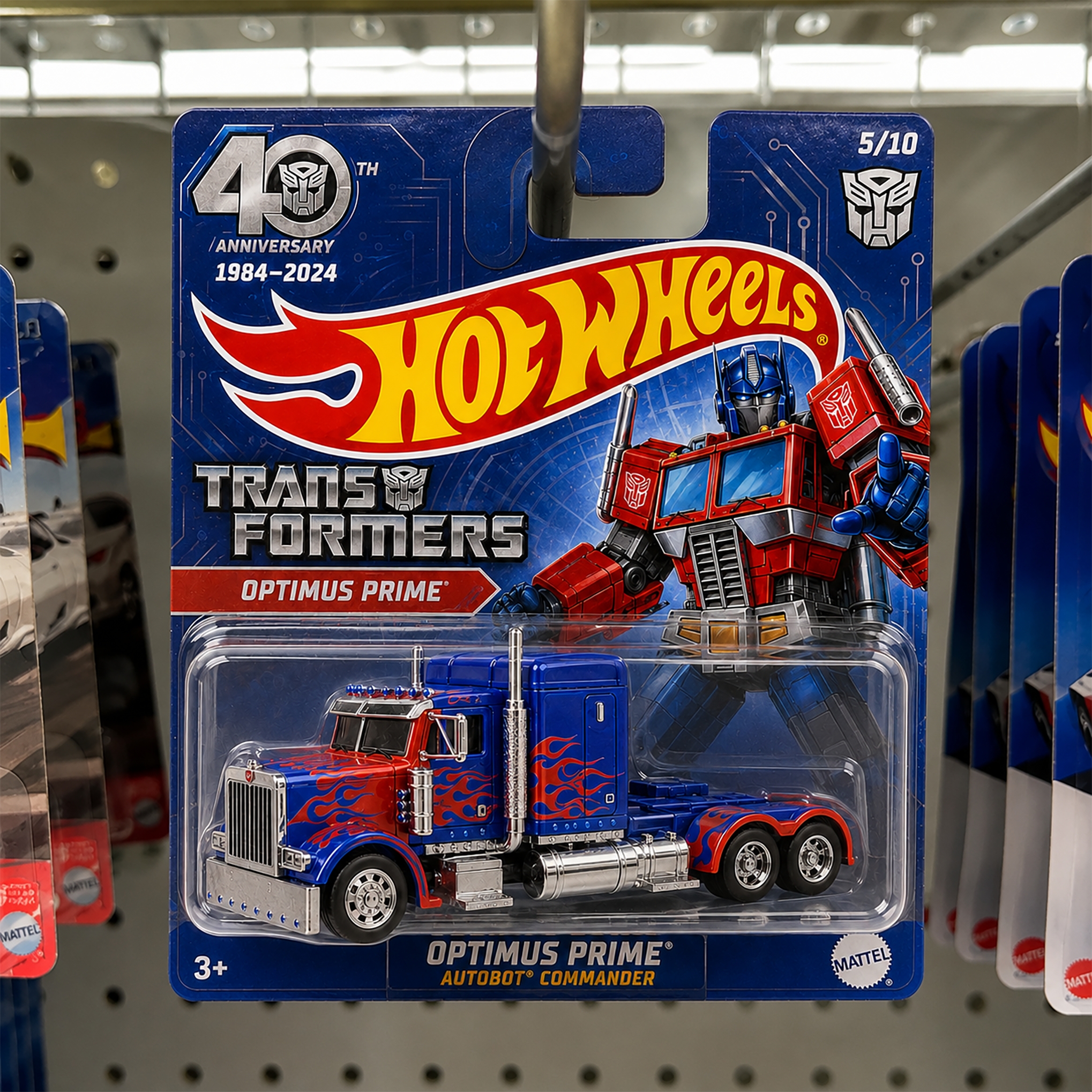 Hot Wheels Transformers 40th Anniversary – Optimus Prime Semi-Truck