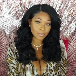 Luna A60 Affordable Middle Length Synthetic Curly Hair Wig
