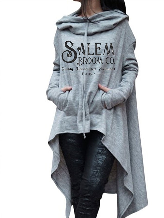 🔥Buy 3 Get 10% Off🔥Fashion Print Irregular Long Sleeve Sweatshirt