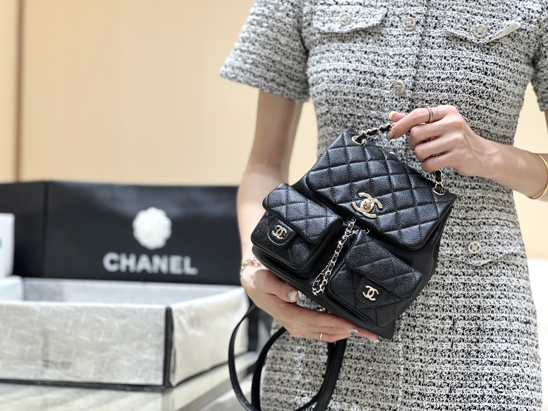 Chanel 24A duma backpack AS3860 00158